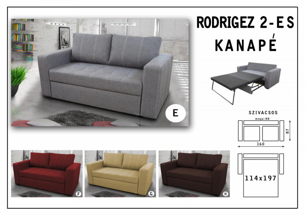 Rodriges 2-es kanapé